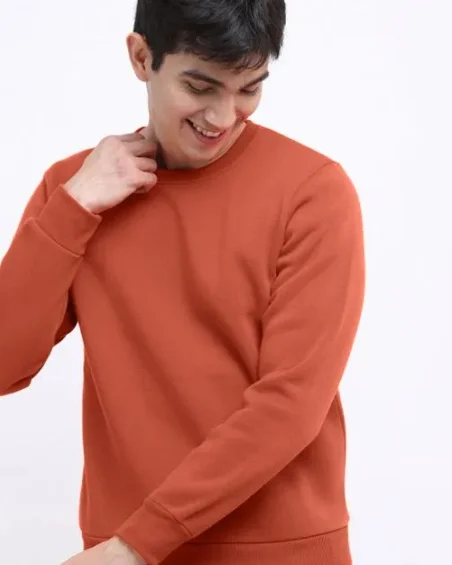 Men Round Neck Sweatshirt