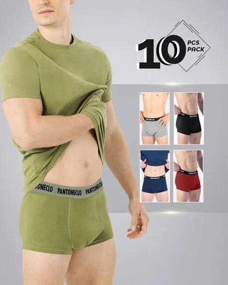 Boxeri lenjerie bărbați - pachet de 10