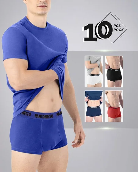 Boxeri lenjerie bărbați - pachet de 10