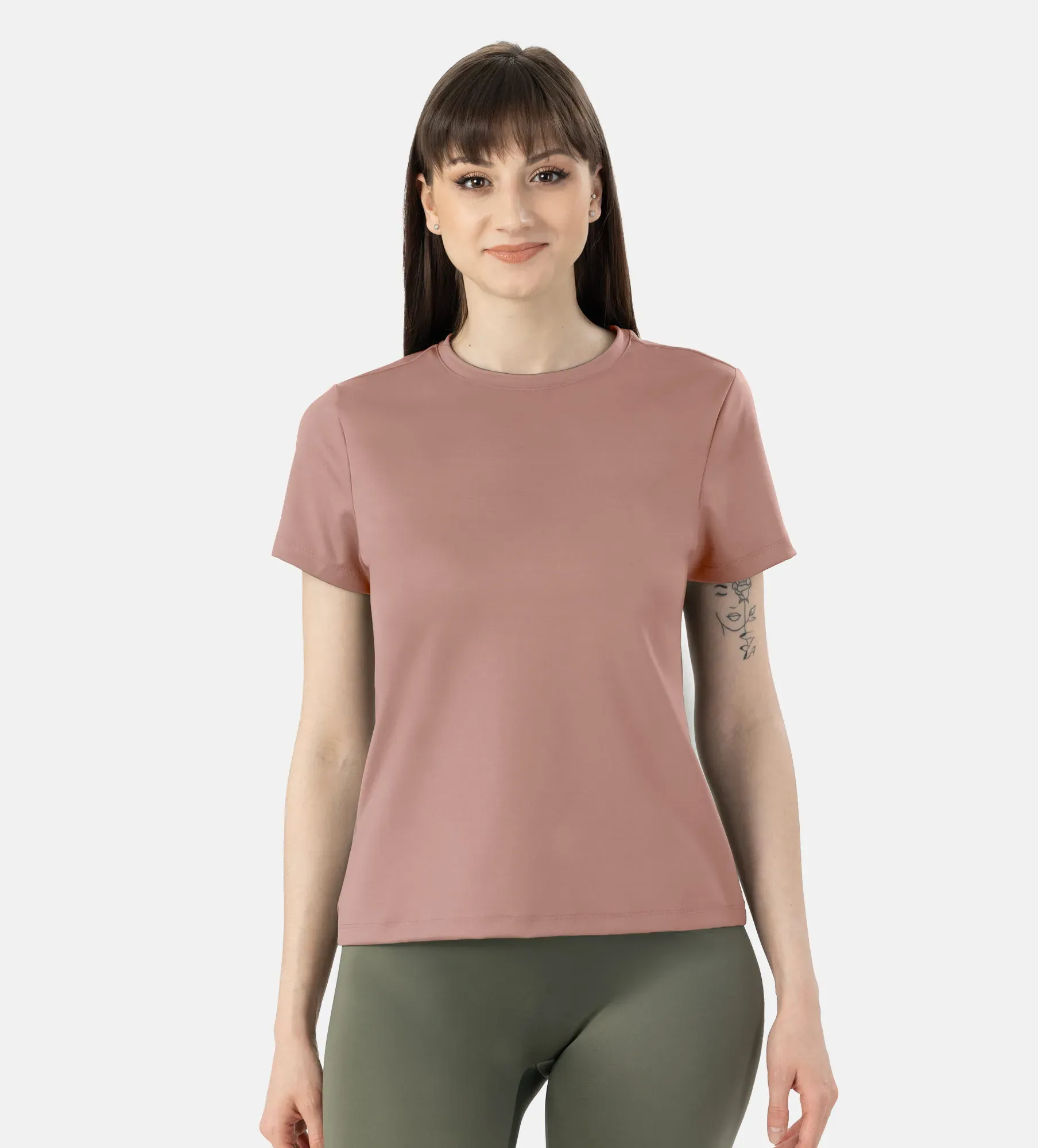 Tricou second-skin din nylon și elastan