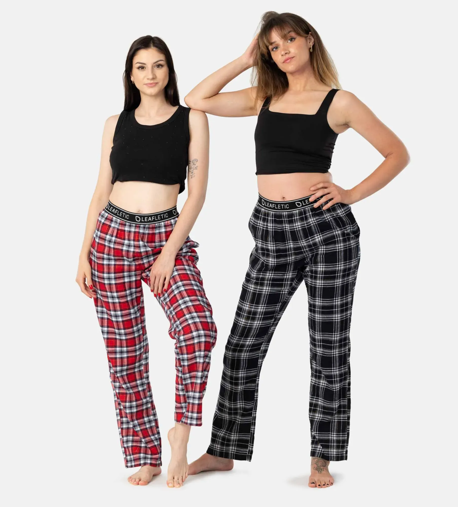 Pantaloni de pijama femei - pantaloni de lounge - pack of 2