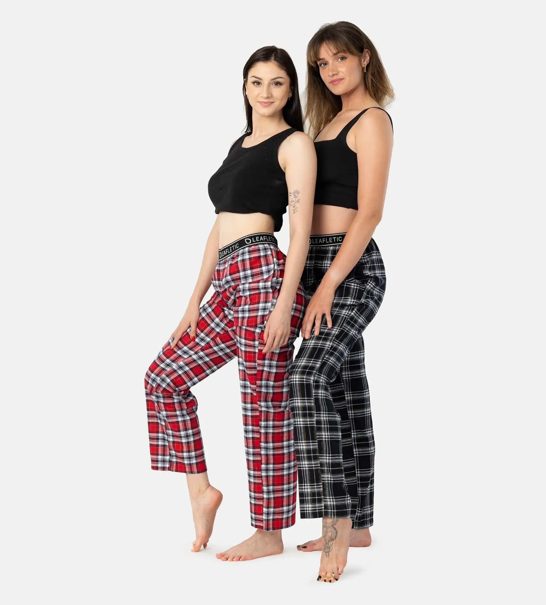 Pantaloni de pijama femei - pantaloni de lounge - pack of 2