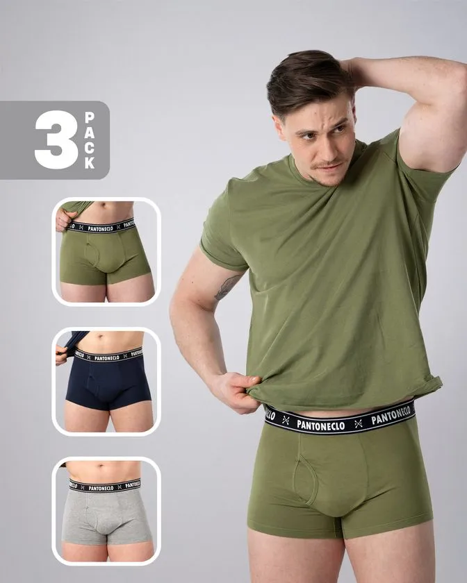Boxeri lenjerie bărbați - pachet de 3