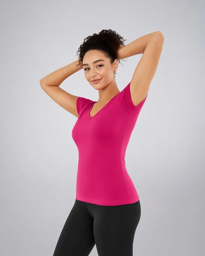 Tricou pentru femei cu mânecă scurtă și imprimeu