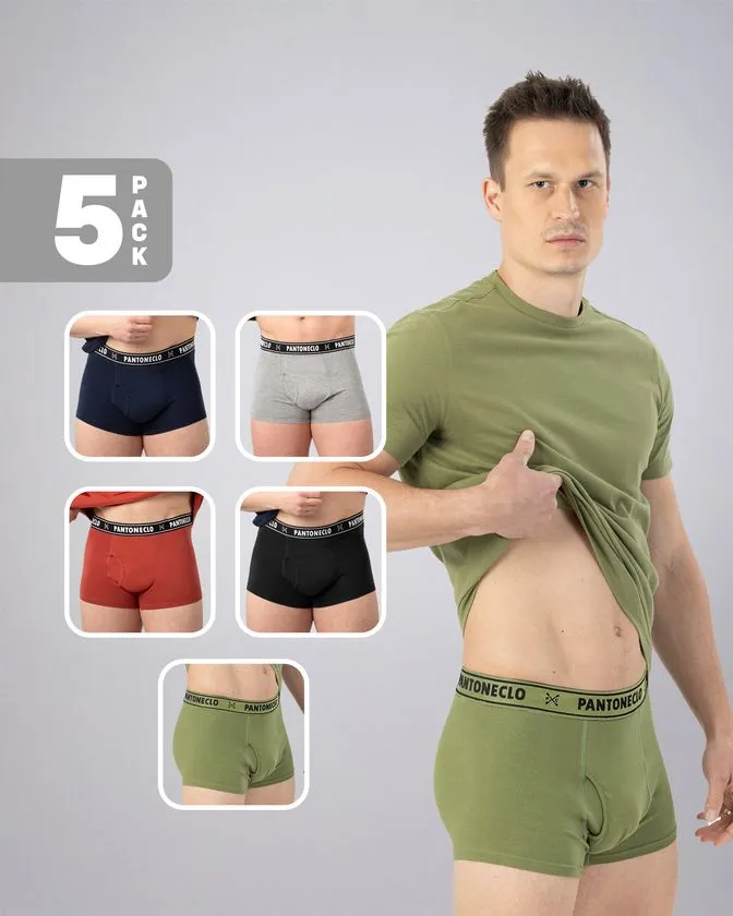 Boxeri lenjerie bărbați - pachet de 5