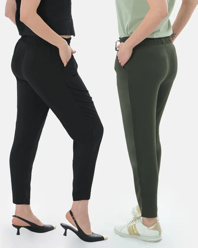 Pantaloni de pijama femei - pachet de 2