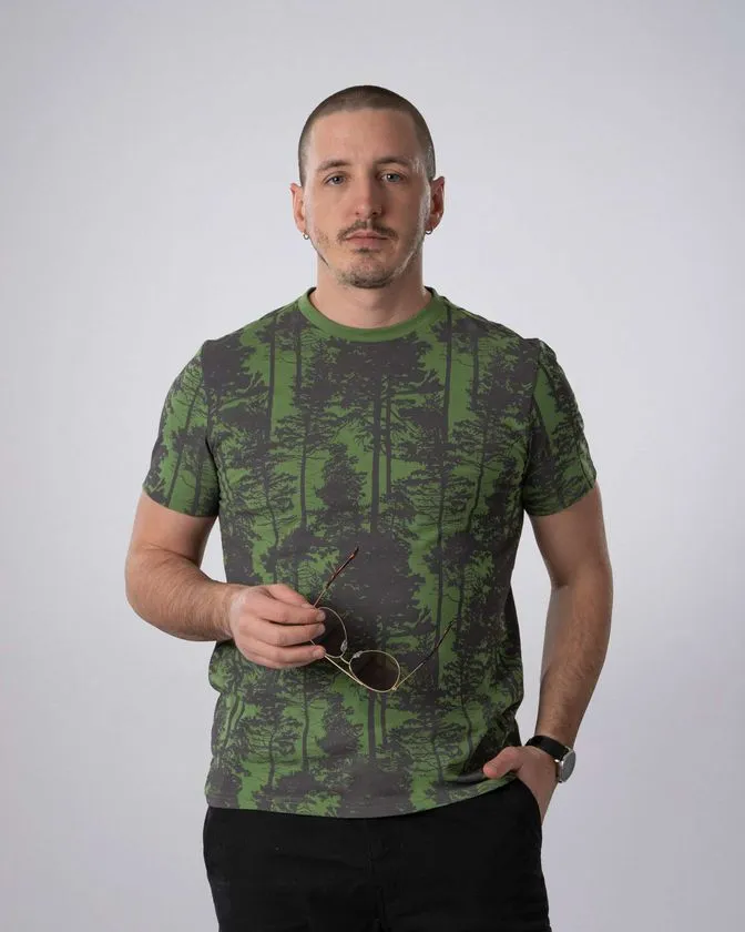 Maneca scurta tricou bărbați