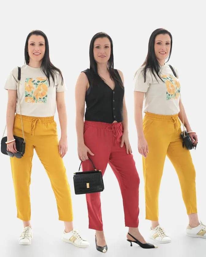Pantaloni de pijama femei - pachet de 3